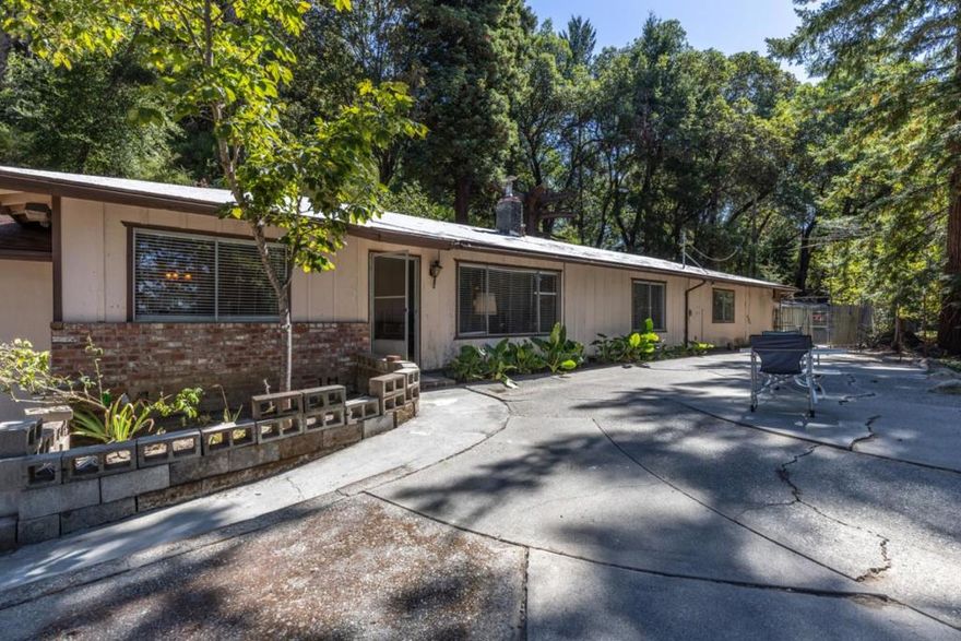 Los Gatos Mountains fixer offers big potential with beautiful mountain views, has a little flat land that's perfect for RVs, boats, or work trucks. The property offers 5.2 acres, with a 1,200 Sq Ft home, 1-bedroom, 1-bathroom, updated kitchen, fireplace, workshop, additional unpermitted rooms that can be used as bedrooms, peaceful mountain setting, room for animals, and spacious front patio to enjoy the outdoors. The home needs updating and TLC, with the right vision, it can become a mountain retreat or your full-time home.