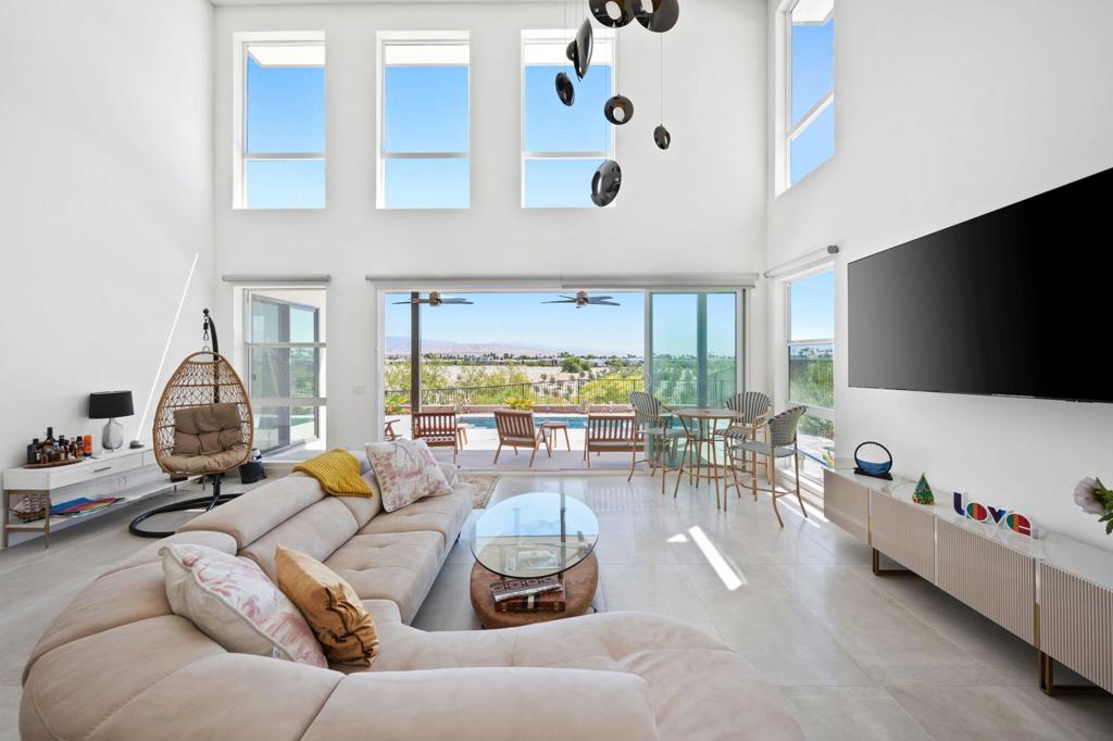 This stunning, newly built 2022 home in the prestigious Miralon community of Palm Springs is the epitome of luxury and comfort. Fully furnished and ready for immediate enjoyment, this home offers everything you need for a perfect stay. Just 10 minutes from Downtown Palm Springs, the property features 3 spacious bedrooms, 4 bathrooms, and a versatile flex space in the loft. Revel in the breathtaking mountain views and the serene olive tree grove, all from the comfort of your private pool and spa! The home is equipped with solar power, making it as efficient as it is beautiful. Available for immediate rental, whether you're seeking a seasonal retreat or a long-term lease. Don't miss this incredible opportunity--call today for more details!