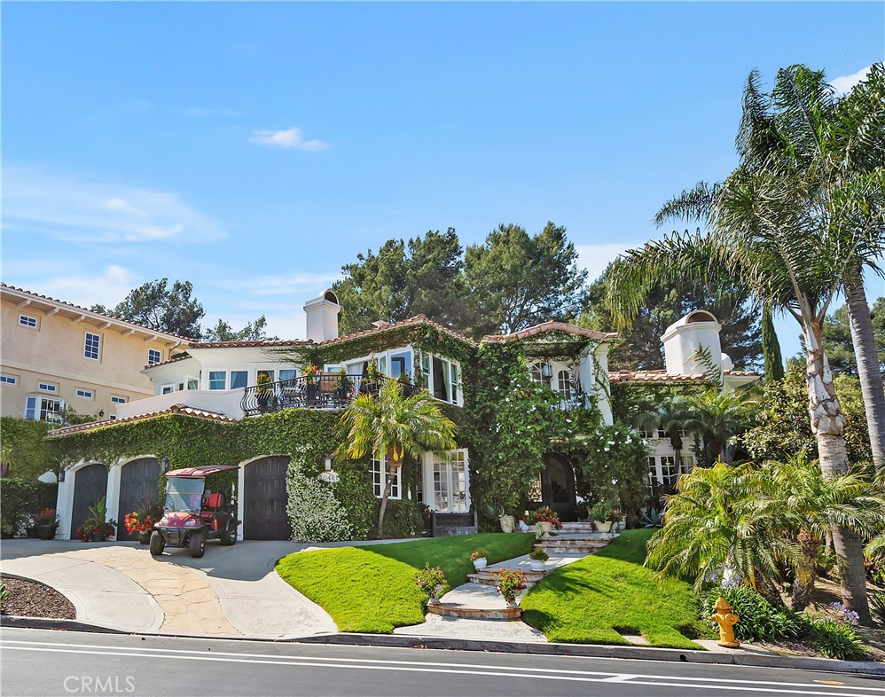 Exquisite Lease Opportunity in Guard-Gated Marbella Country Club - Welcome to your private sanctuary. This elegant and expansive custom residence is ideally situated on a lush greenbelt with no homes behind—offering ultimate privacy and tranquility. Inside, the bright open floor plan is anchored by new marble tile flooring throughout, LED lighting, and fresh, white paint for a modern and sophisticated feel. The chef’s kitchen is a showstopper—boasting high-end appliances including Sub-Zero, two wine fridges, custom cabinetry, granite countertops, and a custom center island ideal for prep and entertaining. A new 12-foot foldable wall of glass opens the living room to the resort-style backyard—featuring an in-ground spa with water feature, lush landscaping, and even the occasional deer sighting. The spacious layout includes five total bedrooms + den. Two bedrooms plus a den are downstairs. Upstairs features two ensuite bedrooms and second family/media room - perfect for modern living. The grand primary suite features its own separated sitting area (perfect for a private retreat, second office or nursery) cozy fireplace, dual walk-in closets, and a spa-like bath. Other highlights include: Custom wrought iron front door with operable windows; Dual staircase; Three-car attached garage with epoxy flooring and Tesla charger; Two new A/C units + new furnace; RH designer sinks & upgraded high-efficiency lavatories. Just minutes from the charm of downtown San Juan Capistrano, Dana Point, San Clemente beaches, shopping, dining, equestrian trails, hiking trails, biking paths and world-class golf, and two of Orange County's most elite private schools: St. Margaret’s and JSerra Catholic High School, this home combines luxury living with unmatched convenience and Orange County lifestyle. This is more than a home—it’s a lifestyle. Available now for lease. Pet-friendly. Can be furnished or unfurnished.
