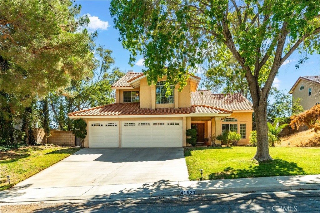 **LIVE BEAUTIFULLY** – Spacious 4-Bedroom Smart Home with Fully Paid Solar, Pool, & Designer Upgrades in Quartz Hill!
Welcome to 41820 Elk Run Lane, a 4-bed, 3-bath home on a quiet street just minutes from top-
rated Quartz Hill schools. With nearly 2,300 sq ft of upgraded living space, 3 car garage, and
private back yard, it blends comfort, style, and smart-home convenience.
Energy savings with 12-panel paid-off Tesla solar!
Inside: bright open floor plan, vaulted ceilings, new carpet & upgraded flooring (2023), 4K projector home theater setup with in-ceiling surround sound (2024), a chef’s kitchen with stainless steel Samsung fridge, LG smart dishwasher, convection oven, and microwave—all under 2 years old. Wi-Fi-enabled LG washer/dryer, smart switches (Google/Alexa compatibility), and Wyze thermostat.
Outside: private backyard with 18-ft above-ground pool w/ upgraded 3,000 GPH pump/filter (2024), brick paver patio w/ underground drainage (2024), Wyze sprinkler system and security camera hookups, Keter 8x8 shed (2024), paver garbage pad (2024), and lush landscaping with mature trees and flowers.
A partial furniture and electronics package is available as an optional add-on. Please inquire for details.
Don’t miss this upgraded, move-in-ready home in one of West Palmdale’s most desirable areas.
Schedule a tour today!