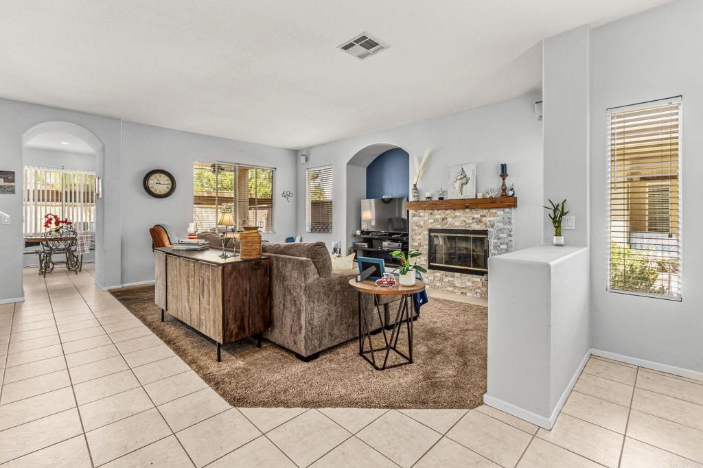 Super cute, rare four bedroom unit available in the Brisbane complex in Oceanside. This unit features a cozy vibe, suited for all lifestyles. The living room is light and bright with an updated fireplace, newer hearth, stacked stone, and mantle. Kitchen features newer granite counters, large stainless sink, dishwasher, and new microwave. Upstairs all four bedrooms have ceiling fans, but there is central air and new heating unit. The large master features valued ceilings and a walk-in closet with a custom closet organizer system for lots of storage. The low maintenance backyard has lots of space for gardening or adding a yard. It features a water fountain for decompressing at the end of the day. The unit is centrally located in the complex close to the pool/spa, playground, and dog park. It has a two car garage with lots of space. The complex is close to Camp Pendleton, shopping, 4 miles to the beach and downtown areas. You’ve got come see it. FHA/VA Approved.