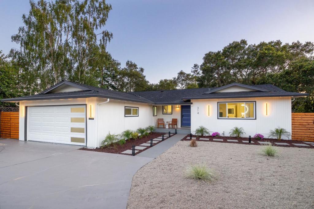 I'm excited to share details about a home that truly checks all the boxes, and then some! This custom 5-bedroom, 2.5-bathroom home with a 2-car garage is situated on a large, sunny lot in the heart of Santa Cruz Gardens, nestled on a quiet cul-de-sac. You'll enjoy serene sunsets, greenbelt views, peaceful streetscapes, and easy walks to the neighboring elementary school, county park, and miles of open space trails connecting to Chaminade Resort. There's also a low-key community swim club available to join. The home is beautifully styled with quality upgrades and amenities throughout, including a comfortable primary suite, two fireplaces, and two distinct living space areas. The attached two-car garage and fenced yard that backs up to a greenbelt offer plenty of indoor/outdoor living options, with garden spaces ready for your next-level landscape, outdoor kitchen, or play area. Santa Cruz Gardens is highly valued for its strong community spirit, absence of through traffic, and peaceful, natural atmosphere, all while being centrally located. This home is ready for you to move in and make it your own!