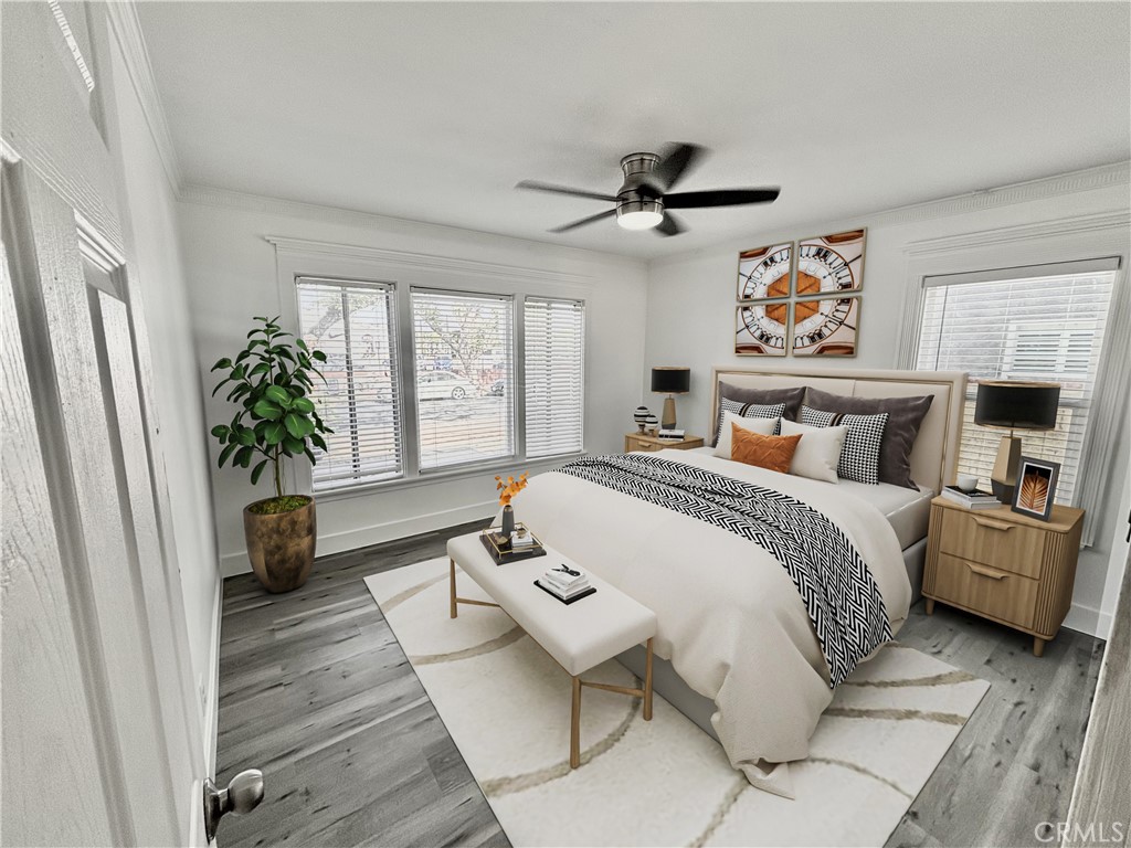 Discover this beautifully renovated 2-bedroom, 1-bath lower-level apartment located in the heart of West Adams. Spanning approximately 1,100 square feet, this charming residence seamlessly blends classic curb appeal with modern comforts.
Step inside to find newly installed vinyl plank flooring, fresh paint throughout, and a stylishly updated kitchen featuring quartz countertops and all brand new stainless steel appliances, including a refrigerator, stove, microwave, washer, and dryer, all included for your convenience.
Enjoy your morning coffee on the front porch or relax on the well-manicured front lawn, offering peaceful vibes in a vibrant neighborhood. Located just minutes from the Metro line, this unit offers quick and easy access to downtown, Culver City, USC, and beyond, making commuting a breeze. You'll also be close to popular restaurants, cafés, shopping, and parks.
Whether you're working from home, exploring the city, or just enjoying your space, this bright and airy apartment offers the ideal balance of location, style, and comfort.