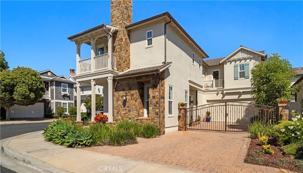 Experience Coastal living at its finest in this Stunning 4-bedroom, 2.5-bathroom, Highly Desirable corner-lot home! Enjoy refreshing Ocean Breezes, unobstructed view of Nature Preserve, and the luxury of NO neighbors across the street. The Oversized driveway offers ample parking with additional parking nearby for guests. Inside, Soaring Ceilings and abundant Natural light create an open and airy feel throughout. The Gourmet Kitchen is a Chef’s Dream, featuring Viking stainless steel appliances, Rich Wood cabinetry, Granite countertops, and a spacious island with seating. "Two" Private Balconies one off the Primary Suite and one off the generously sized guest bedroom—invite you to relax and take in the cool breeze and fantastic views. The Upstairs Primary retreat also boasts a Spacious Walk-in closet, spa-like bathroom with a soaking tub and walk-in shower, oversized dual-sink vanity, and private water closet. Additional Upstairs features include 3 spacious bedrooms, a full guest bath with dual sinks, a shower/tub combo, and a convenient laundry room with utility sink. Step outside to the entertainer’s backyard, complete with a built-in BBQ and plenty of space to gather with family and friends. All of this in an unbeatable location within the Brightwater community with its year round heated community pool & spa, clubhouse, fitness room and more plus just minutes from PCH, wetland trails, shopping, dining, and more!
