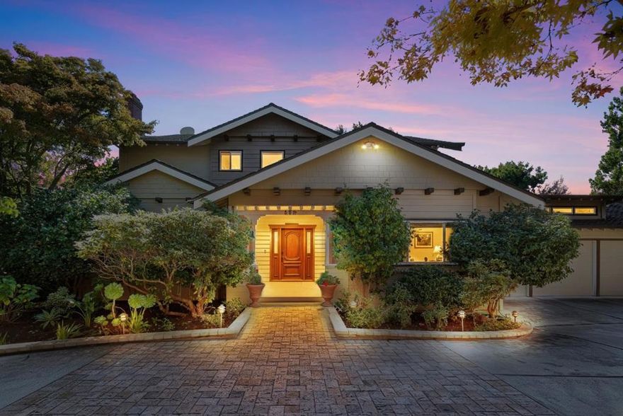 Striking Upper Westside home tucked away on a private lot. Perfectly positioned near UCSC, Westlake Elementary, restaurants, and boutique shopping, this home blends classic design with coastal sophistication. Inside, hardwood floors and an open floor plan create a sense of space and light, ideal for both entertaining and everyday living. The gourmet kitchen features granite tile counters and a breakfast area that flows effortlessly into a spacious family room. A dedicated office alcove offers the perfect spot for work or study. Retreat to the inviting primary suite, where large windows frame captivating ocean views. Step outside to a beautifully landscaped yard and an expansive deck creating an incredible setting for outdoor dining, sunset gatherings, or quiet relaxation. This thoughtfully designed home offers style, privacy, and a premier location close to beaches, trails, and the vibrant energy of Westside living.