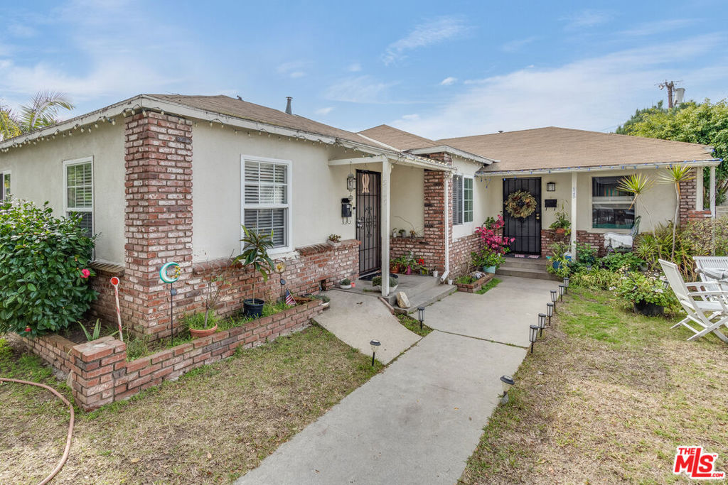 This Culver City duplex situated on a 5,000 square foot lot offers a great opportunity for an owner-user, investor, or developer. Single story structure was built in 1944 by R. J. Blanco. Each unit features a living room, eat-in kitchen, 2 bedrooms, & 1 bath with combined square footage of a little over 1,400 sq. ft. (per Tax Assessor). Property needs some updating but has the typical 1940's elements of lathe and plaster walls, raised foundation, smooth ceilings, and hardwood floors under the carpeting. Laundry hook-ups are located in the back patio. Parking off the 20' rear alley in 2 single car garages and there is usually street parking on Overland. Fenced yard in back. Separate meters for gas and electricity. Both units are tenant occupied so interiors will be shown only with an accepted offer. MU-N (Mixed Use Neighborhood) zoning may allow for redevelopment with possible commercial uses as well as residential. Close to shopping along Jefferson Blvd. and only a short distance to Playa Vista. Located in Farragut School District. Trust sale but court confirmation is not required. Sold in "as-is" condition. Can be purchased with property next door at 5139 Overland Avenue.