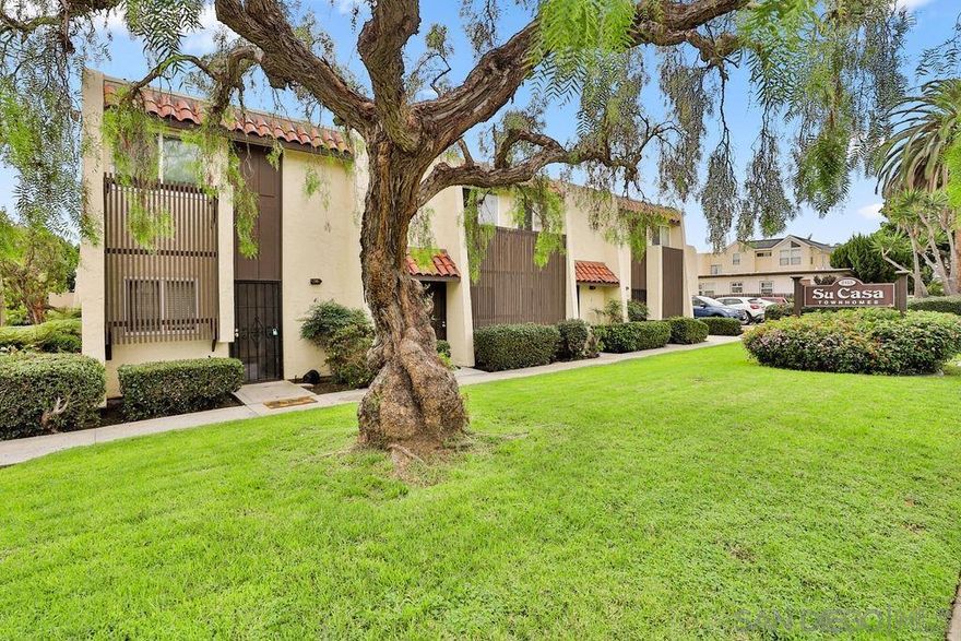 Trophy property in the heart of Pacific Beach. Su Casa is a beautiful garden style complex consisting of 14 2br/1.5ba towhomes that each have 2 parking spaces and private patios, plus 1 1br/1ba single level unit that has 1 parking spot. Situated on just over 1/2 acre, & built during a time when there was plenty of room, this Spanish style complex is just special. Lush landscaping, vinyl windows & sliders, updated units, 29 off street parking spots, great unit mix and a bonus... this property already has condo papers & a condo plan. Huge upside with increased rents or to sell units separately. This is a very special opportunity for the savvy investor! Exterior: ,,,