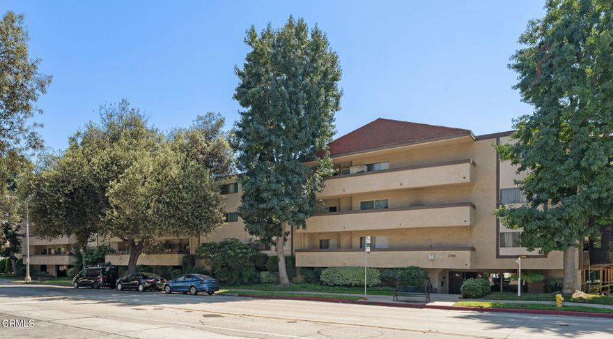 Welcome to this elegant single-level condo in the inviting Del Mar Sierra Manor. This bright and airy top-floor unit offers an open floor plan with amazing natural light and stunning mountain and treetop views enjoyed from the spacious living room, private balcony, generous dining area, and large bedroom. The living room features a cozy fireplace and flows seamlessly into the dining area and kitchen. The kitchen offers granite counters, classic wood cabinetry, stainless-steel appliances and ample space, including a spacious breakfast nook. There are dual-pane windows and sliders throughout, and the recessed lighting adds warmth and style to the living space. The full bathroom is thoughtfully designed with a privacy door separating the bath area. The home offers ample storage with a large bedroom closet and a spacious hall closet. Association amenities include a sparkling pool with outdoor BBQs, a fully equipped fitness center, a billiards and ping pong lounge and a versatile clubhouse ideal for gatherings. One parking space is included with the unit. Ideally situated for convenience, and within close proximity to Pasadena's shops, restaurants, Caltech, PCC, the Metro Gold Line, and easy freeway access, this property is the ideal blend of condo living with the best that Pasadena has to offer. Welcome home!