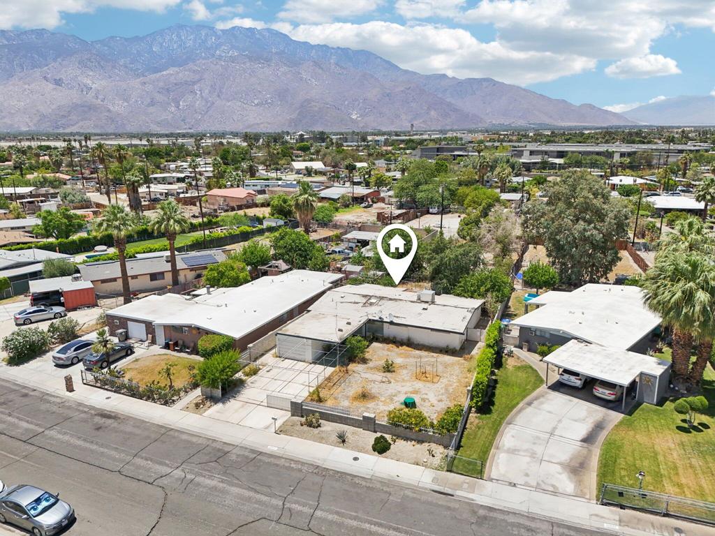 Bring your vision and transform this 3-bedroom, 2-bath home into your dream desert retreat! Nestled on a spacious lot in Cathedral City, this home is brimming with potential. Whether you're an investor, flipper, or first-time buyer ready to roll up your sleeves, this is your chance to add value and create something special.The expansive backyard offers endless possibilities- add a pool, or create the ultimate outdoor oasis. Inside, the layout features a traditional floorplan ready for your personal touch.Located just minutes from shopping, dining, schools, and Palm Springs. With some TLC, this property could shine!