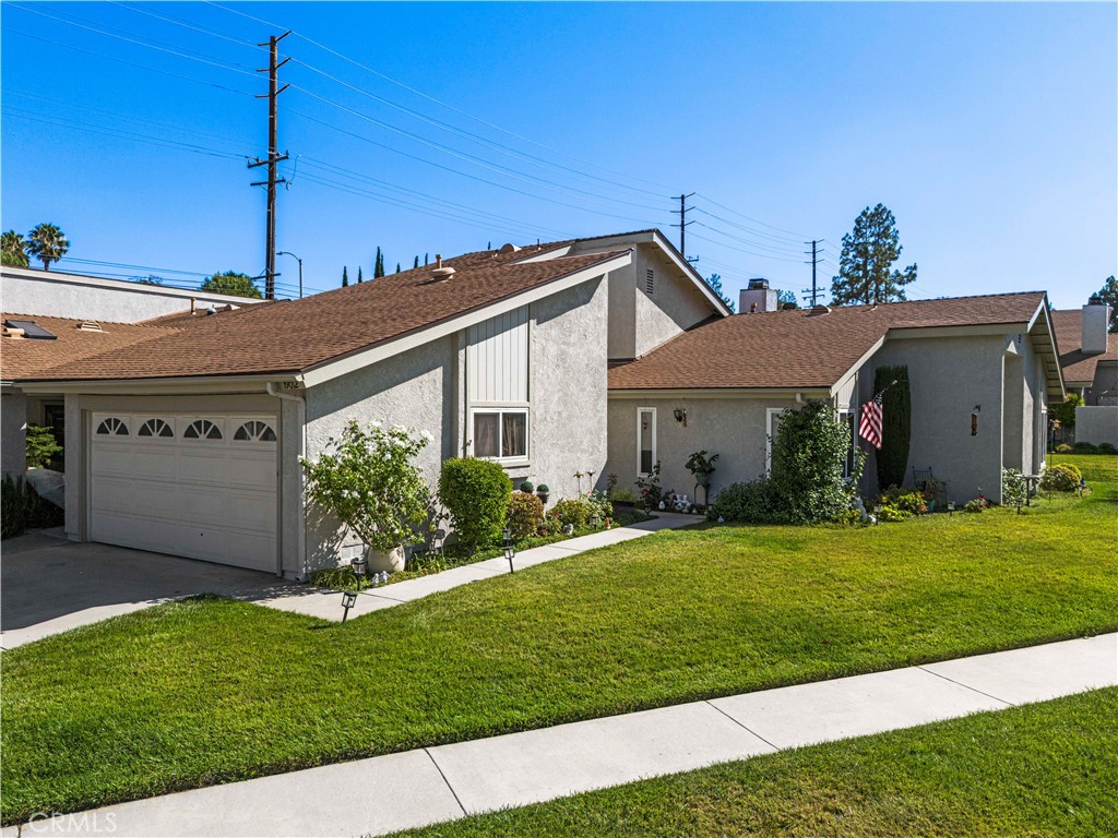 Charming single-story home meticulously cared for located in a guard-gated community. This is one the newest homes, built in 1986, in Friendly Valley. This much sought-after floorplan has a bedroom on opposite sides of the home and includes a direct access two-car garage. Outstanding location with no rear neighbors. The primary bedroom with an ensuite has a walk-in closet, an updated vanity, and bathroom. Many other impressive updates include - Interior paint, newer wood flooring, kitchen cabinets, quartz countertops, stainless steel appliances and recessed lighting, and HVAC system. Be sure to check out all the Friendly Valley Country Club amenities. Some of the indoor facilities include an auditorium, annex, card room, hobby room, ceramics studio, conference room, fitness center, game room, library, poker room, and woodshop. Outdoor facilities and activities include - a swimming pool, spa, basketball court, golf course, golf lounge, lawn bowling, picnic areas, RV parking, shuffleboard, horseshoes, ping pong and so much more.