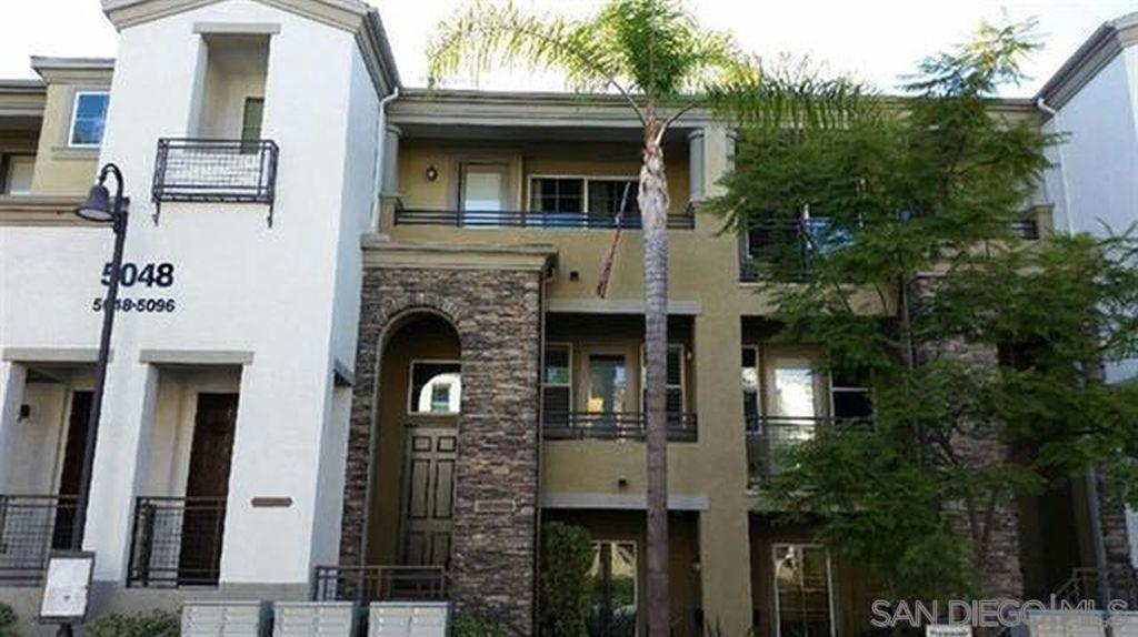 Beautiful and well-maintained unit. NO neighbors above you & main living space are all on one floor. This property features many designers touches from laminate wood flooring, upgraded carpeting, custom blinds throughout, accent painted walls, granite counters, stainless steel appliances, crown molding, accent / recessed lighting, walk-in pantry, in-door full-size laundry, 2 car attached garage w/ epoxy flooring, private balcony to entertain, A/C, ceiling fans and a short walk to park, restaurants, and freeways. Pet friendly.