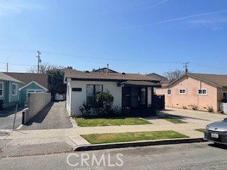 Fantastic Apartment in a desirable area of Long Beach! Ransom Apartment #1 is now available with the best price in the area! Two beds, One bath. Conveniently located in a highly desirable area of Eastside Long Beach, close to the Beaches, CA State Long Beach, near Shopping centers, Dining, Schools, Parks, quick access to the freeways. The Apartment has laminated wood flooring, is newly painted, it has a stove and inside laundry area for stackable washer and dryer, apartment first level. The rent includes water, trash, one parking space, and gardener. Call or text to schedule an appointment to see this charming apartment. Act Fast! The Ransom Apartments are in high demand and tend to get rented quickly. Secure your ideal place to live. Contact us Today! (Renters Insurance is required, small dogs and cats are okay with $500.00 pet security deposit for each pet).