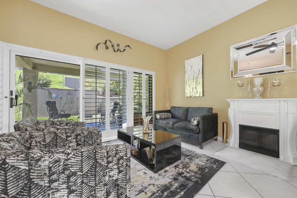 Stylishly Updated 2 Bed + Den, 2 Bath Condo in Prime South Palm Desert Location!Welcome to your desert oasis in the sought-after Sommerset Development, ideally located on a quiet cul-de-sac street in the heart of South Palm Desert. This beautifully updated single-level condo offers 2 spacious bedrooms, a versatile den/office, and 2 remodeled bathrooms, all designed for comfort and modern living. Enjoy cooking and entertaining in the upgraded kitchen featuring granite countertops, stainless steel appliances, and ample cabinetry. The open-concept living and dining area flows seamlessly to the south-facing patio, perfect for relaxing or entertaining. Inside, you'll find tile flooring and ceiling fans throughout, recessed lighting, and updated bathrooms with granite counters and contemporary finishes. The private 2-car garage adds convenience and extra storage. Sommerset offers resort-style amenities including multiple community swimming pools, tennis courts, lush greenbelts perfect for dog walks, and a serene environment surrounded by natural beauty--all just minutes from El Paseo's world-class shopping, dining, and entertainment. Don't miss your chance to live in one of Palm Desert's most desirable communities!