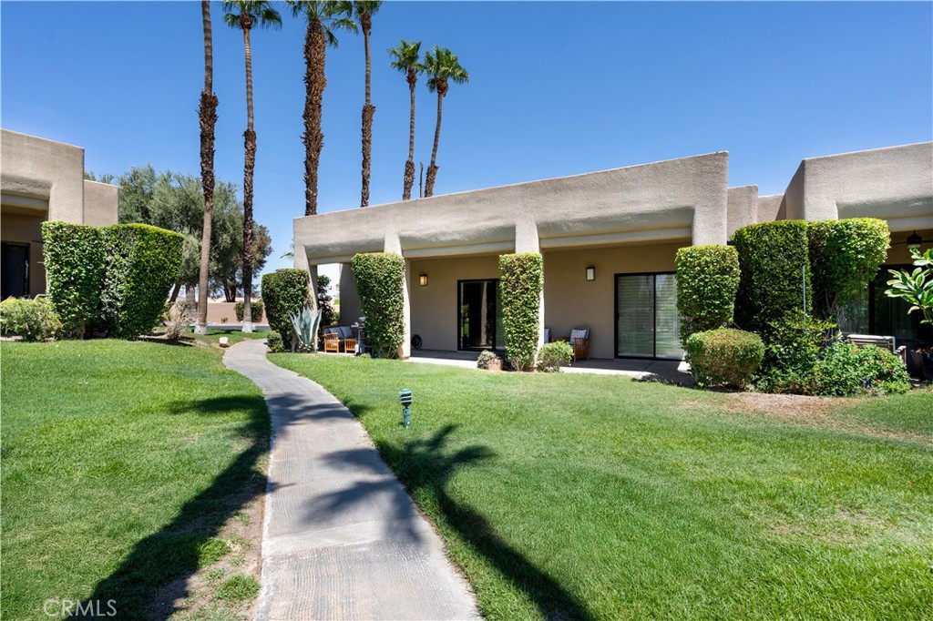 Welcome to 67591 N Portales, nestled in the gorgeous Desert Princess community!
This recently remodeled condo is perfectly situated in a private location near the gate for easy access, with a back patio that opens directly to the pool. Freshly painted in light neutral tones, the home features cream-painted doors with satin black handles for a modern touch. Designed with comfort and relaxation in mind, it offers two spacious entertaining patios—one in front and one in back.
Inside, you’ll find two primary suites overlooking the pool, each with remodeled en-suite bathrooms showcasing timeless black-and-white finishes and neutral flooring. This condo comes turnkey furnished, making it ready for you to move right in. A single-car detached garage is also included.
Enjoy a tranquil setting with majestic mountain views, where every day feels like a vacation. Desert Princess offers resort-style living with an affordable 27-hole PGA Championship golf course (rated among the best in the valley by Golf Digest), no tee-time lotteries, and no initiation fees. Community amenities include a fitness center, restaurant, tennis, and more. Luxury Living just minutes from downtown Palm Springs, shopping, dining, casinos, the international airport, Tramway, Art Museum, theaters, and the street fair.
This is more than a home—it’s a lifestyle upgrade!