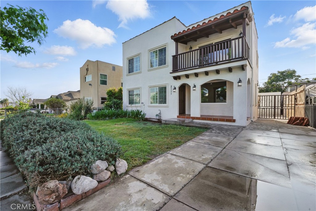Discover this beautifully renovated Spanish-style home, Turn key VACANT property. In the vibrant heart of Mid- city Los Angeles. Featuring five spacious bedrooms and five modern bathrooms, this stunning property offers a total living space of 3,121 square feet, including a versatile ADU ideal for guests or rental income. The home boasts brand-new hardwood floors, central air conditioning, and elegant updates throughout, creating a perfect blend of classic charm and contemporary comfort. An inviting balcony, expansive deck, and lush back patio provide ideal spaces for relaxation and entertaining. Located just minutes from major freeways, the property offers easy access to downtown LA, the beaches, and renowned attractions like The Grove and Beverly Hills. Situated in a desirable neighborhood known for its rich history and vibrant community, this fully updated home combines style, convenience, and functionality—making it a perfect sanctuary in the city’s lively landscape.