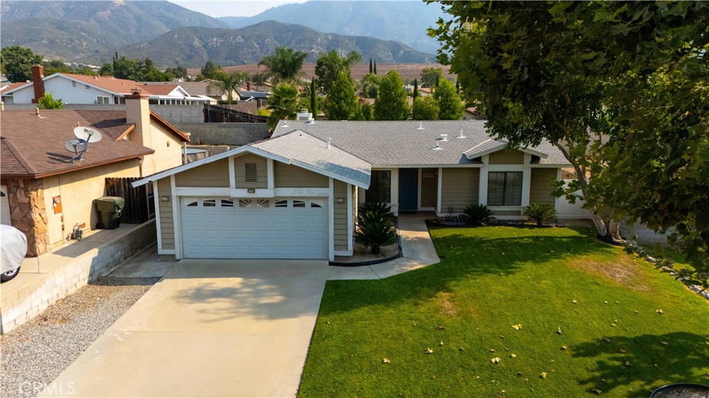Welcome to the highly sought after area of Verdemont!!! This North San Bernardino 4-bedroom, 2-bathroom home offers comfort and functionality for everyday living. The open kitchen (featuring granite countertops and stylish tiled flooring) seamlessly flows into the dining area. The warm inviting living room boasts a cozy fireplace and recessed lighting adding warmth and charm to the space. Situated on a generous lot of over 7,000 sq. ft., the property includes a nice sized yard ideal for gatherings, gardening or simply relaxing. The 2-car garage which provides convenient parking and storage was fully insulated and drywalled approx. three years ago. The huge front yard has potential for outward expansion. Conveniently located near major freeways, providing easy access for commuting. This home is move-in ready! Schedule your appointment today!
Title shows 3-bedrooms, 2-bathrooms and 1,180 sq. ft.; however, the actual property has 4-bedrooms, 2-bathrooms and its size is approx. 1,500 sq. ft. The property was fully renovated in 2017.