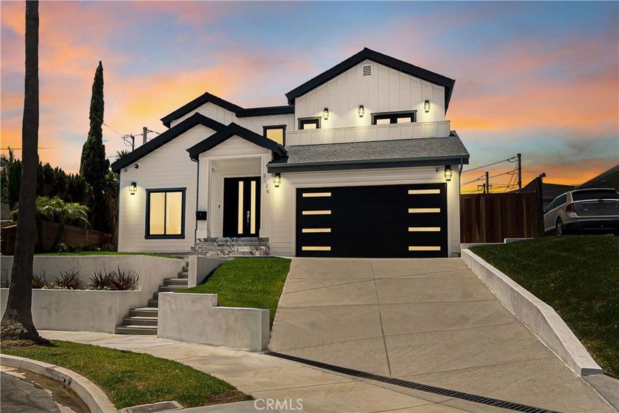 Coastal Luxury Awaits – This brand-new built 5-bedroom, 3-bathroom custom home in the heart of Redondo Beach, less than 2 miles from the beach. Bike ride to the ocean, entertainment and fine dining. This home offers the perfect blend of style and functionality with a heated pool and spa. This two-story spacious and open home features a gourmet chef’s kitchen with Thermador appliances, a massive granite island, and custom cabinetry.  Enjoy the spacious living area with fireplace, and built-in audio system. Other amenities include smart home features, central heating and air and security system. The luxurious main suite includes walk-in closets, a spa-inspired bathroom with a soaking tub, and a private balcony overlooking the pool and rear yard. The bedrooms feature custom cabinetry, raised ceilings and private balconies. The home has hardwood floors throughout and solar panels.  The open-concept design flows effortlessly into a built-in outdoor kitchen; relax in your private pool and spa- ideal for entertaining. This home is perfect for both family living and entertaining. Just minutes from award-winning schools, pristine beaches, shopping and restaurants.  Don’t miss out on one of Redondo Beach’s finest new custom homes.
Owner financing or lease option available.