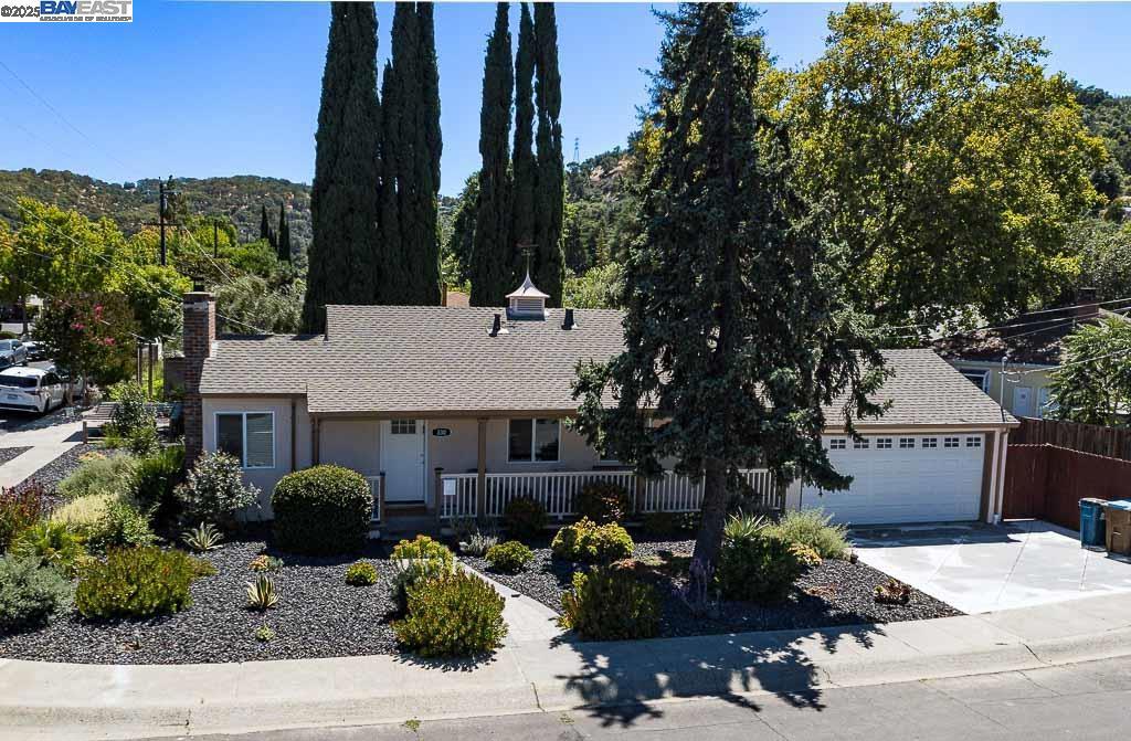 Welcome to this beautiful single-level home on a spacious corner lot in Martinez! Step onto the charming front porch and into a light-filled open floor plan with recent upgrades for a truly move-in ready experience. The modern kitchen shines with stainless steel appliances, complemented by updated flooring, dual-pane windows, fresh lighting with recessed cans, interior and exterior paint completed in 2022 and still looks fresh A new furnace (2022) provides reliable central heat w/central AC added 2023 The home offers three comfortable bedrooms and an updated bathroom with a marble shower/tub combo. Tastefully landscaped for low maintenance eco-friendly lifestyle. Discover fantastic potential in the back and side yards, perfect for entertaining, play, gardening, or even RV/boat parking thanks to the gated fence access. The back patio invites outdoor dining, while a stand-alone bonus room offers endless possibilities: yoga studio, office, or creative retreat, waiting for your finishing touches. Ideally located, just minutes to vibrant downtown Martinez with its locally owned coffee shops, breweries, and restaurants. Convenient to schools, hospitals, and office hubs. Don’t miss your chance to call this beautifully updated home yours and enjoy everything Martinez has to offer!