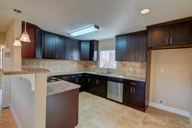 Welcome to your new UPGRADED Home! No expenses were spared to remodel this gorgeous property nestled in Lemon Grove with rolling hills views. 4 beds 2 baths, stunning kitchen with granite counters, travertine backsplash, stainless steel appliances and mocha color cabinets. Natural travertine stone throughout, new bathrooms, vinyl double pain windows. Detached oversized 2 car garage and plenty , plenty of space. Come see it. Neighborhoods: Lemon Grove Other Fees: 0