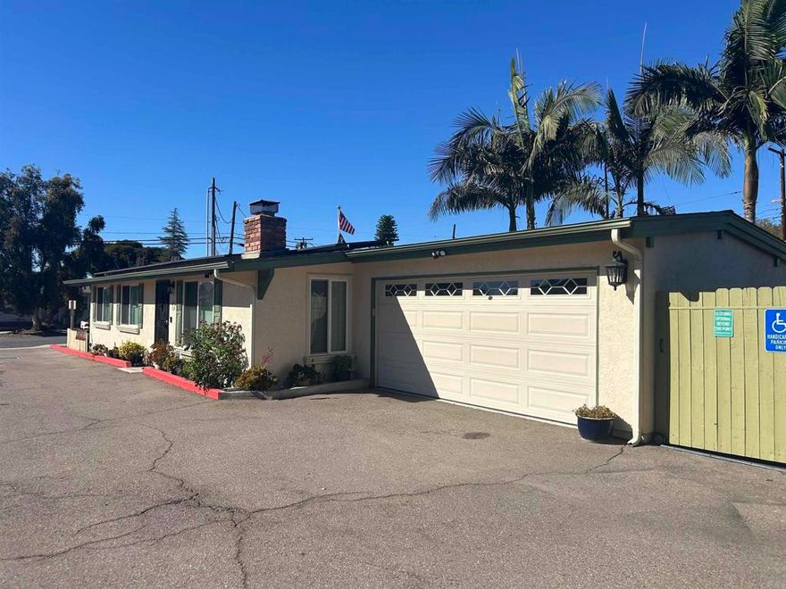 Professional pictures coming soon. Move-in ready charmer in the heart of El Cajon! This beautifully updated home features an inviting eat-in kitchen with stainless steel appliances and plenty of cabinet space. The spacious living room offers an open beam ceiling and cozy fireplace, creating a warm and welcoming atmosphere. The primary bedroom is generously sized—large enough for a California King bed—and includes an en suite bath and ample closet space. The backyard features a large pavilion perfect for outdoor dining and entertaining. Enjoy comfortable living inside and out in this well-maintained home that’s ready for you to make it your own.