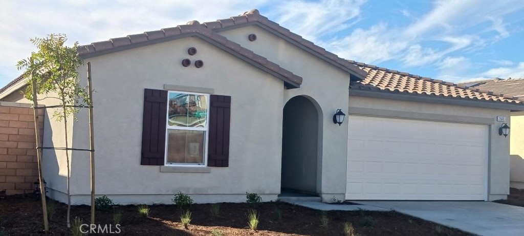 New Spanish Style Single Story Home built in November 2023.
3 bedrooms and 2 full bathrooms and 2 attached car garage large With Large Backyard.
Crisp White Cabinets With Granite Kitchen Countertops.
Spacious Great Room Large Master Bedroom. Walk-In Closet.
Inside Laundry Room, Tankless Water Heater, ENERGY STAR Certified Homes Tested And Verified By third party inspection.
minutes to 215 via Hwy. 74 walking distance to local elementary and high school.
shopping and dining nearby at Menifee courtside market place and Menifee town center.
SunPower solar 12 panel with 405 watt panel included and paid by the sellers
New Whirlpool stove stainless steel, Microwave stainless steel, dishwasher stainless steel included.
double sinks in master bathroom.
kitchen iland.