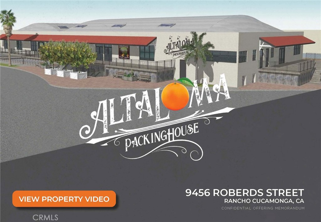 Here’s your chance to own a true piece of Rancho Cucamonga’s rich history and make it your own! Welcome to the Alta Loma Packing House — the last remaining citrus packing house in the city, standing since 1926 and ready to be reimagined for a new era. This iconic ±27,986 SF building sits on an expansive ±60,418 SF lot in the heart of Alta Loma’s historic town center, surrounded by exciting redevelopment activity.
This landmark offers a rare blank canvas for owner-users, investors, or developers to design something extraordinary. Whether you envision a vibrant brewery, unique taproom, creative office lofts, artisan market, food hall, mixed-use retail and dining space, event venue, or a combination of all these — this property can bring your concept to life. Current ownership has filed a Minor Use Permit for a brewery/taproom, but the possibilities are far broader — the city’s supportive revitalization plan encourages innovative uses that activate this historic space and connect with the community.
Strategically located at 9456 Roberds Street, the property boasts excellent freeway access to the 10, 210, and 15, plus great visibility along Baseline Road with over 22,000 vehicles per day. It also runs parallel to the popular Pacific Electric Bike & Equestrian Trail, bringing steady foot and bike traffic right to your doorstep. Planned streetscape upgrades, new residential units, outdoor dining spaces, and trail improvements promise to enhance the area even more.
From its original architectural charm to its flexible open floor plan, basement level, and ground loading door, this building is ready to be transformed for modern use. It’s perfectly positioned to benefit from Rancho Cucamonga’s ongoing growth and the city’s vision to turn the neighborhood into a true gathering spot for residents and visitors alike.
Opportunities like this don’t come around often — especially when they come with this much character, location strength, and city support. Bring your architects, designers, and big ideas to realize your dream project here. Buyers to verify all zoning, uses, and permits with the city.
Don’t miss your chance to shape the future while preserving a piece of local history — contact the listing agent today for your private tour, detailed Offering Memorandum, and to discuss how the Alta Loma Packing House can become whatever you envision.