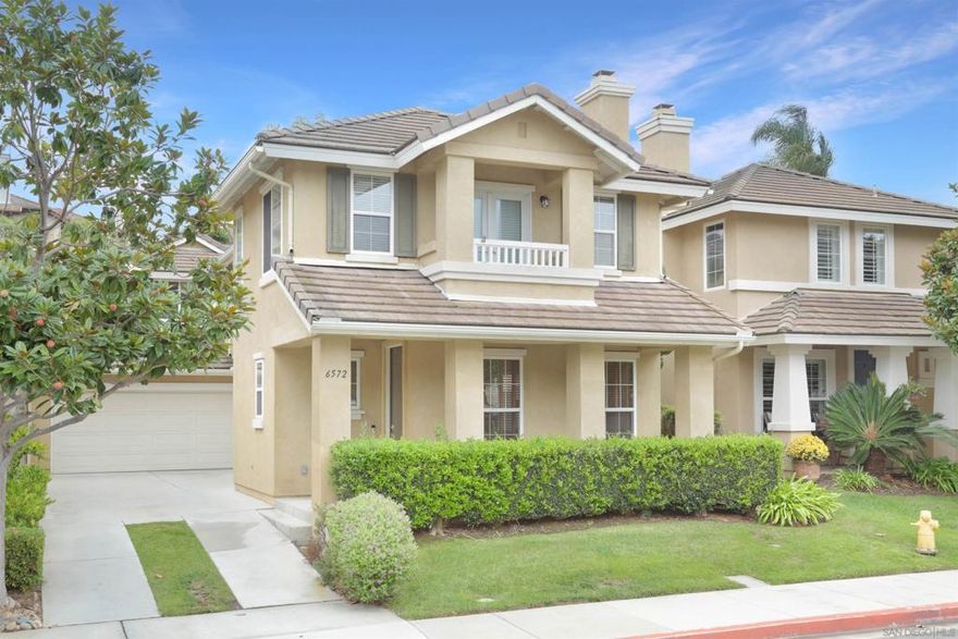 Beautiful family home in the highly sought after Parkside community.Open floorplan featuring large family room,dining area and updated kitchen with high end stainless appliances.Natural light and neutral colors complement the low maintenance flooring.Walking distance to award winning Pacific Rim Elementary School and a short stroll to Poinsettia Community Park.Close to 5 FWY access and Carlsbad Beaches.Owned Solar and recently installed HVAC system.Private low maintenance rear yard, perfect for entertaining.Primary suite featuring sitting area and large walk in closet.This home is ideal for first home buyers and young families.