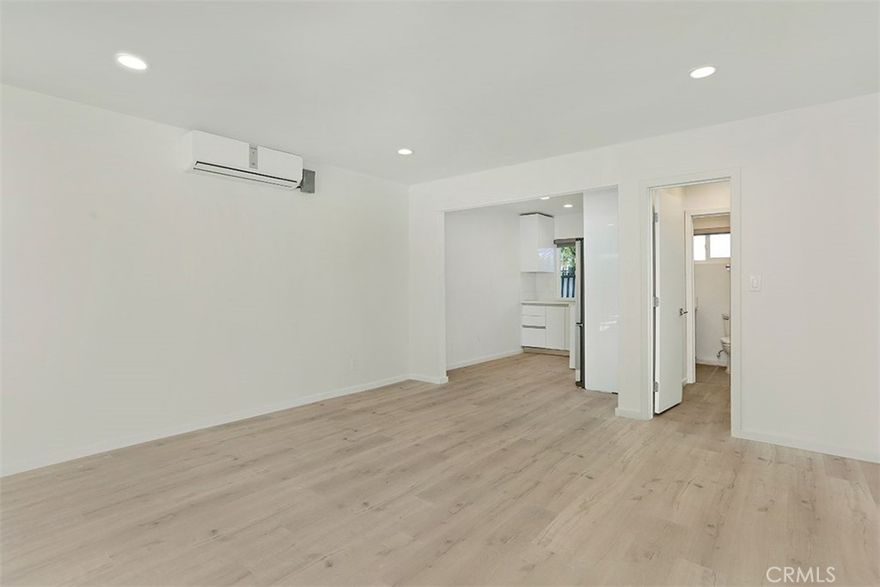Discover this newly renovated, stylish studio in one of the most sought-after pockets of North Hollywood. Beyond the quartz counters, stainless-steel appliances, updated bathroom and ductless A/C/heat, the location brings a lifestyle just minutes from the heart of the NoHo Arts District home to theaters, galleries, studios, and a lively local arts scene. Walk or hop on the metro to find trendy cafés, diverse restaurants, gastropubs, and local bars ideal for brunch, dinner, or a night out. For recreation and downtime, you’re near green spaces, community parks, and convenient access to public transit perfect for a relaxed weekend stroll or commuting across Los Angeles. Black-out roller shades on every window ensure peace and privacy, while the surrounding area gives you the best of LA living: creative energy, connectivity, and everyday conveniences.