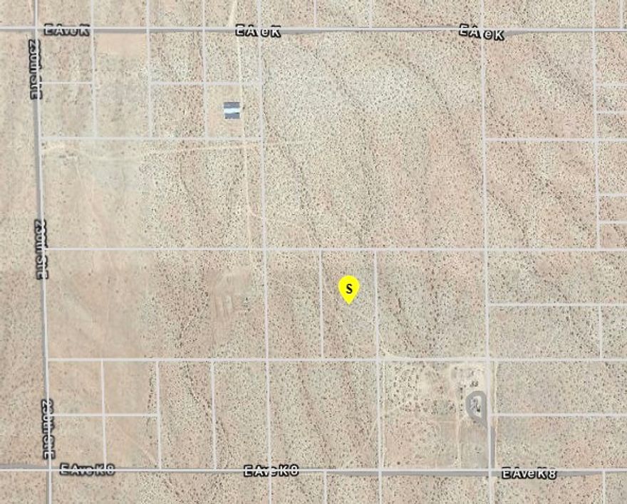 Rural Agricultural Opportunity: Land Parcel number 3336-018-003

Discover the potential of this raw land parcel, ideally suited for possible future residential development, specific agricultural purposes, or recreational use.

This blank canvas offers endless possibilities. Whether you're trying to invest for future development or use for agriculture this rural land parcel is ideal for you.

Acreage: 5.17 (225,231 sq ft)
Topography: Flat terrain square/rectangular lot.
Utilities: none available

Zoning: LCA / A-1 (Light Agricultural) — single-family residences are a permitted use in this zone, but development must meet Los Angeles County Title 22 (Planning & Zoning) standards. ***buyer is responsible for due diligence and research on the use and development of this vacant land***
 
Abbreviated description: SEC/TWN/RNG/MER:SEC 27 TWN 07N RNG 08W E 1/2 OF NW 1/4 OF SE 1/4 OF NW 1/4 OF SEC 27 T 7N R 8W