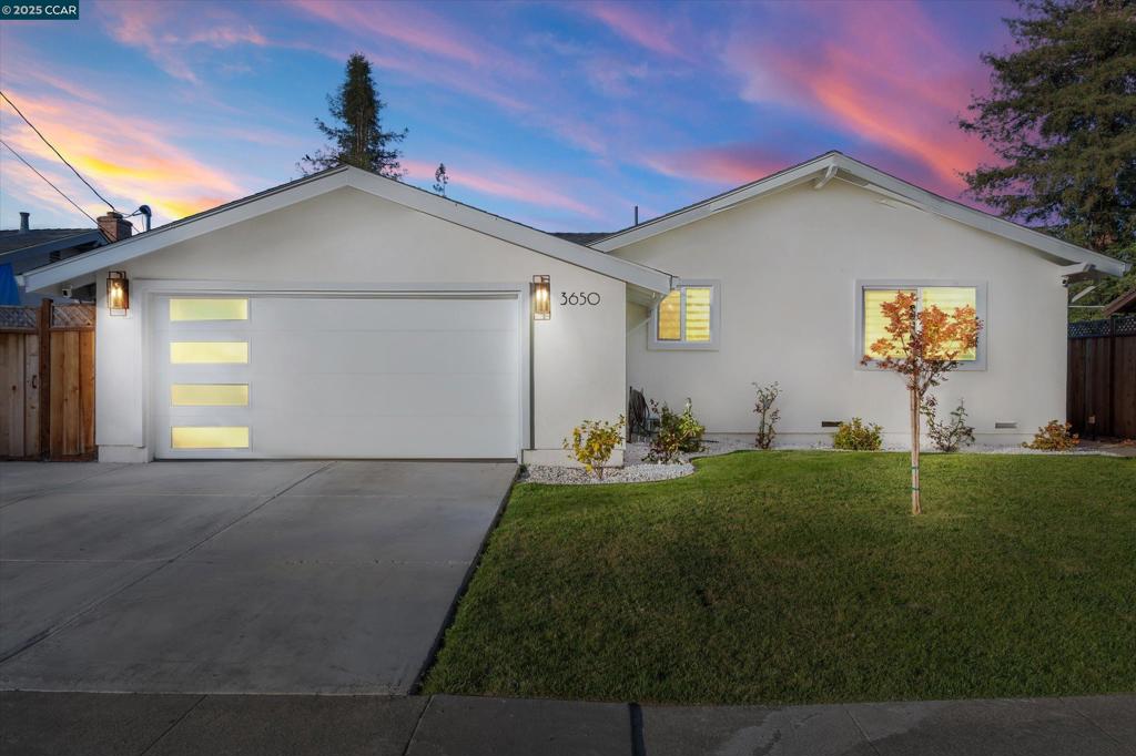 Welcome to 3650 Jefferson Street, a stunning, fully renovated home in the highly sought-after Bel Aire neighborhood of Napa. Boasting 1,356 sq. ft. of stylish, turnkey living space, this residence has been thoughtfully reimagined with high-end finishes and modern conveniences all fully permitted for peace of mind. Step into the spacious family room featuring soaring high ceilings and an abundance of natural light, enhanced by luxury electric modern blinds for effortless control and privacy. The open layout flows seamlessly to a large new deck and a beautifully large landscaped backyard with decorative rock, lush green lawn, and fruit trees ideal for entertaining or relaxing while kids play. Every element of this home is brand new: stucco exterior, dual-pane windows, roof, insulation, HVAC system, and updated electrical. Inside, enjoy high end cabinetry, high end appliances, high quality flooring, designer light fixtures, fresh interior and exterior paint, and EV charging capability, smart thermostat, garage w/Camera, Smart App-Sprinklers! Located just a short walk from Bel Aire Plaza, Bel Aire Park Magnet School, and Vintage High School, this home blends modern luxury with everyday convenience in one of Napa's best neighborhoods.