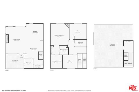 Tiny photo for 656 Huntley Drive #102, West Hollywood, CA 90069 (MLS # 25622481)