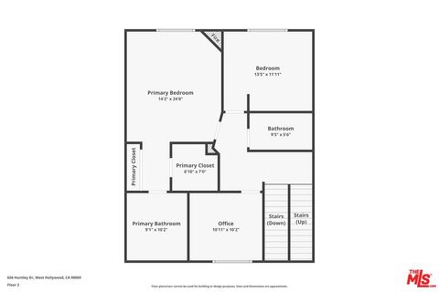 Tiny photo for 656 Huntley Drive #102, West Hollywood, CA 90069 (MLS # 25622481)