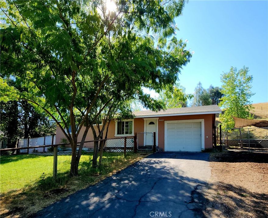 NEW PRICE! NEW ROOF. Cute 2 bedroom, 1 bath home. The garage is fully insulated, and has heating a cooling, could possibly be a third bedroom. Boasting on nearly half an acre, with plenty of room for gardening, outdoor living or future expansion. This home is conveniently located close to schools, and to downtown Historic Kelseyville. Take a stroll to Main Street and enjoy all the festivals, cute boutiques  shops, cafés, restaurants and local markets that Kelseyville has to offer. Located in Lake County's wine country, framed by vineyards, wineries, rolling hills, and of course beautiful Clear Lake which is popular for it recreation. Bassmaster magazine voted Clear Lake #1 in the Nation for its bass fishing. Sellers are motivated.