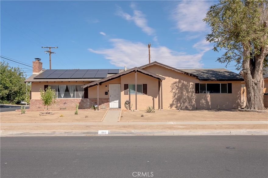 West Side beauty with paid-off solar and sparkling pool! This corner-lot home offers great curb appeal and energy efficiency. Enjoy the open kitchen with granite counter tops and plenty of cabinet space, perfect for entertaining or family gatherings. Updated ceilings (no acoustic!) give the home a fresh, modern feel. The large primary bedroom provides a relaxing retreat, and the backyard is ready for summer fun with a refreshing pool. Plenty of parking, including room for RV or toys, adds to the convenience. Located in a neighborhood close to shopping, schools, and easy commuter access.