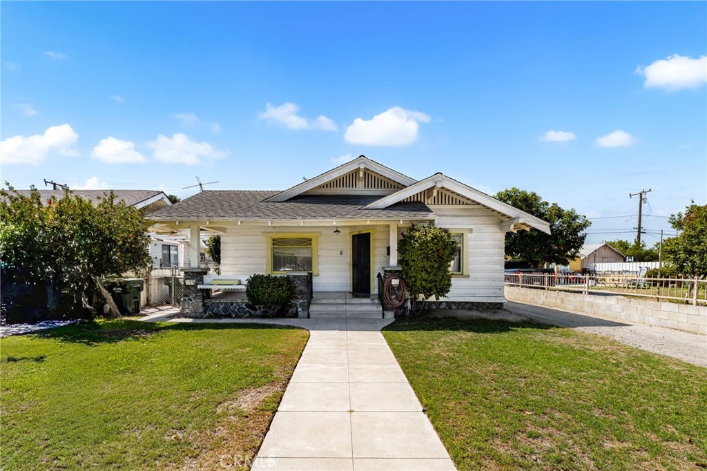 First time on the market in over 60 years! Centrally located in Pomona, this spacious 3-bedroom, 2-bath home presents a wonderful opportunity for investors. Featuring updated copper plumbing and a newer roof, the property is ready for its next chapter with endless potential for modernization.
The generous lot offers a long driveway in front with plenty of parking, a separate gated RV pad with newer concrete, and full access to the backyard. A rare find, the home also includes a basement for additional storage or creative use. The detached oversized garage accommodates up to 3 cars and includes a workshop area—ideal for conversion into an ADU or additional living space.
Don’t miss this incredible chance to reimagine a classic home on a large lot with so much to offer.