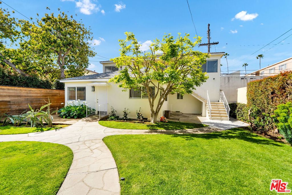 This is a bungalow style single family home in a 5 unit complex. The home has no shared walls and its own entrance to give you that much wanted privacy. You have a wonderful outdoor exclusive use patio/garden area to enjoy the outdoors. The semi-exclusive home is flooded with natural light from all the windows throughout the home giving you views of the surrounding garden and courtyard. The spacious home offers 1 bedroom, remodeled bathroom, original hard wood floors throughout, spacious living room and remodeled kitchen with new cabinets, quartz counter tops, and appliances. There is also a great dining area next to the kitchen. You are located close to shopping and restaurants on Montana, schools, transportation, beaches, and so much more that Santa Monica has to offer. This is truly a little oasis away from the city. Come and make this your new home.