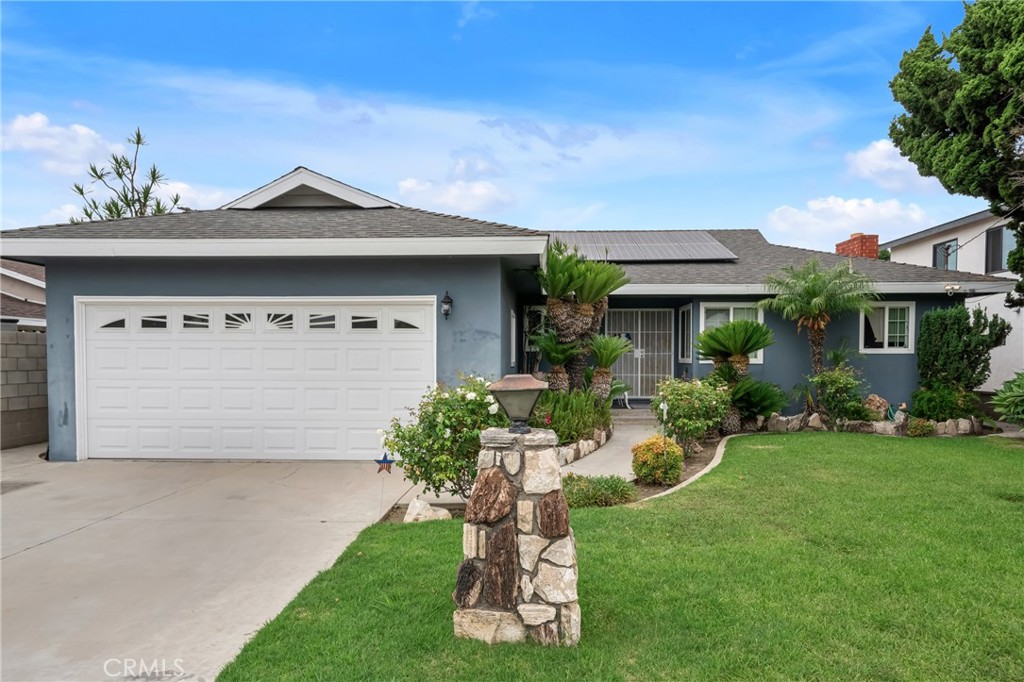 Welcome to this spacious 2-bedroom, 2-bath home located in the heart of Bellflower. Offering over 1,500 square feet of comfortable living space, this property is perfect for those seeking room to grow. The home is equipped with solar panels, providing energy efficiency and cost savings, along with a brand new water filtration system and tankless water heater for added convenience and peace of mind. Enjoy a bright living room and family room, both with sliding glass doors to the backyard, generously sized bedrooms, and a 2-car garage offering plenty of storage. Conveniently located near schools, shopping, and transportation. This is a great opportunity to make this light TLC home your own. Let's Make Your Dream A Reality!