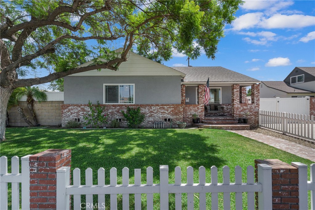 Welcome to 8494 Portulaca Way — a thoughtfully updated home offering over 1,500 square feet of
stylish, functional living in one of Buena Park’s most established neighborhoods. From the classic
painted brick exterior and inviting front porch to the long driveway with rare RV or boat access, this
property blends timeless character with modern upgrades.
Step inside to all-new flooring throughout, including durable laminate in the living areas and bedrooms
and elegant tile in the kitchen and baths. The heart of the home features a reimagined primary suite
complete with a spa-inspired bathroom—a separate soaking tub and walk-in shower create the perfect
retreat—plus a walk-in closet for added convenience.
Both bathrooms have been beautifully remodeled, and the home's upgraded systems include copper
plumbing (2008), newer electrical panel, double-pane windows and sliders, forced-air heating, and
central AC to keep you comfortable year-round.
The detached garage houses laundry hookups while the extended driveway and RV parking make room
for all your vehicles and weekend toys.
This is a rare opportunity to own a move-in-ready home in the Flower Tract!