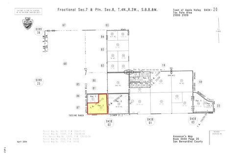 Photo of 0 Tussing Ranch Road, Apple Valley, CA 92308 (MLS # HD26206595)