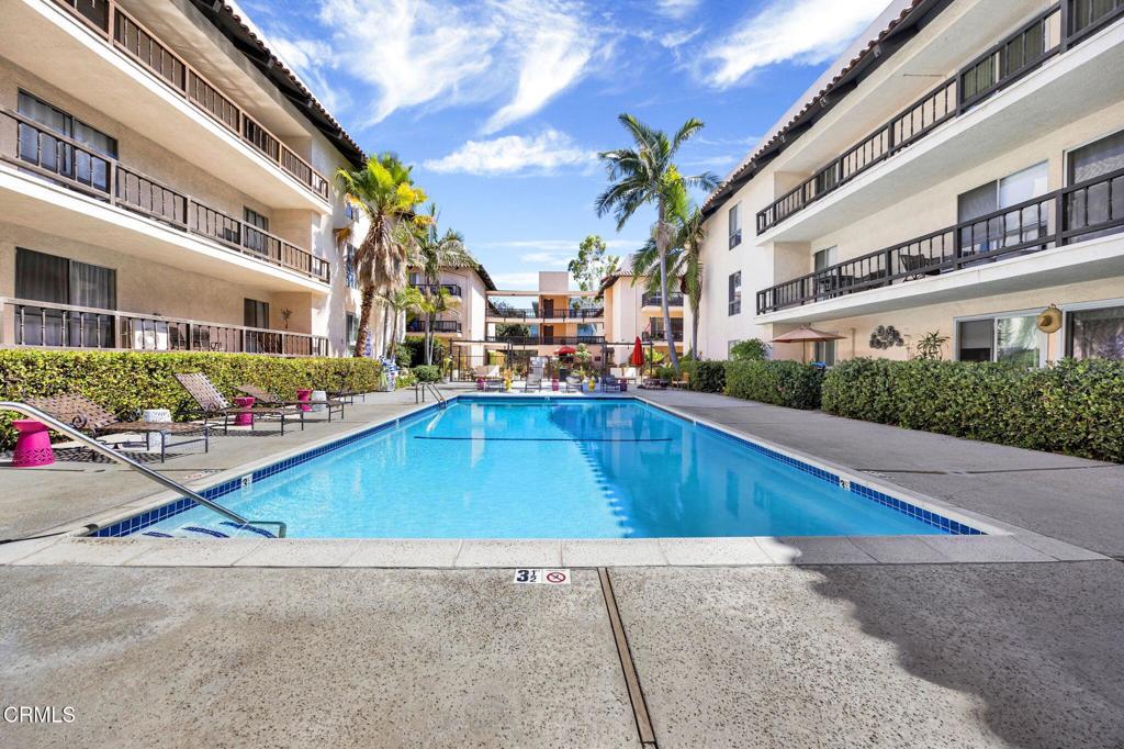 Situated in one of the most desirable neighborhoods in Pasadena, this upgraded move-in ready 2-bedroom 2 bath condo offers a perfect blend of comfort, style, and convenience. Double door welcomes you into a spacious open floor plan with wood floorings and kitchen bar counter that opens up into the large living room. Upgrades include a brand-new central AC system installed this year and new water heater replaced last year. Every room features large windows that look out onto your patio, providing natural light in every room with a view of the pool and lush greenery. Each spacious bedroom offers ample closet space with a walk-in closet in the master suite and custom built in closet in the other bedroom. Amenities include a sparkling pool, fitness center, BBQ area, and community room. This property is centrally located to many Pasadena landmarks and is right across the street from the world-famous Caltech. Just a few blocks away is Lake Ave where you will find great restaurants and all the shopping you need. With so much to offer, you will not want to miss out on making this condo yours!