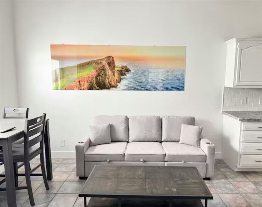 Welcome to your ultimate coastal home!



This bright and airy 2-bedroom, 1-bathroom apartment is just one block from the golden sands and iconic waves of HB.



With soaring high ceilings, a washer/dryer, and your own designated parking spot, you’ll have everything you need for a stress-free home.



Whether you’re here to surf, soak up the sun, or stroll along Main Street, this is the perfect home base for your SoCal lifestyle.



Book now to experience beachside living at its best! 

The space

SLEEPING ACOMADATIONS

- Master Bedroom: 1 Queen Bed

- Bedroom: 1 Queen Bed

- Living room: Sofa bed.



LOCATION

- Main Street: 1 minute walk

- Beach: 1 minute walk

- Children's Beach Playground: 4 minute walk

- Pacific City: 7 minute walk

- Balboa Island: 10 minute drive on PCH



BEACH ESSENTIALS

- Plush towels

- Comfy Beach Chairs

- Shady Umbrella

- Boogie boards



ENTERTAINMENT

- Fast Wifi

- TV is equipped with Amazon Prime TV, Disney +, HBO max, Youtube TV, Fubo, and Netflix.



KITCHEN

- Dining Area: Seats 4

- Appliances: Fridge, microwave, stove, toaster

- Baking Sheets, pots, pans

- Keurig Coffee Maker



BATHROOM

- Shower and Bathtub

- Hair Dryer

- Towels, Shampoo, Conditioner, Soap



AMENITIES

- Designated Parking Spot

- Washer & Dryer

- Pack-n-play (Provided Upon Request)

Guest access

Key