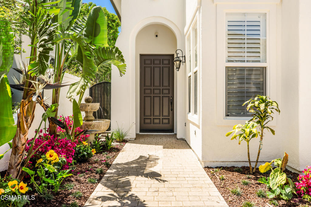 Welcome to 6072 Mandeville Place! Over $500,000 in recent upgrades went into making this amazing masterpiece! RH inspired and styled, this beauty features an abundance of high end upgrades that will enhance and compliment your lifestyle. Located on a cul de sac street in the coveted Chambord development, the exterior has been freshly painted and is as inviting as the newly done interior. An abundance of natural light abounds, windows are plentiful and the 9ft+ ceilings throughout give a feeling of openness and comfort. The entry and the dining room are both adorned by handcrafted Steve Handelman chandeliers. The wine cellar off the dining room is located behind a custom made locking gate, (also made by Steve Handelman). The flooring on the first level is porcelain tile. The staircase and second floor are elegant hardwood with custom porcelain tiling in each bathroom. The outdoor patio area opens to the formal dining room and also to the kitchen, making it a versatile space for lounging or outdoor dining. The chef's kitchen is bright and open, the white quartz countertops provide a beautiful surface to work on while creating your next culinary delight! The stainless steel kitchen appliances are top notch: Subzero, Viking, Cove and Wolfe - perfect for food prep, storage and cleaning. The entertainers style first floor also features surround sound, two fireplaces and the powder room mirror is wired to air your favorite game or tv show so you won't miss a beat! Custom laundry room and gym round out the first floor. The four bedrooms are located on the second floor. All bedrooms feature custom tailored cabinetry/closets with specialty lighting. The primary ensuite features amazing views as well as jawdropping upgrades. RH crystal chandelier, custom brass hardware and home automation with surround sound system. The primary bath is encased with beautiful solid white quartz panel walls, high end stone counter tops and sinks, stand alone stone bathtub, a custom shower enclosure and rainforest shower head, and so much more! All bathrooms are freshly upgraded, and include wall mounted towel warmers, light up mirrors, and custom cabinetry. Graff faucet fixtures. The theatre room is especially roomy while cozy at the same time. It features a one of a kind California TV Wall with integrated lighting and cabinetry, a wine refrigerator and snack area. RH black out curtains ensure you receive the best viewing experience. Show stopping RH chandelier in upstairs hallway adds to the architectural design and beauty of the second floor. The backyard offers fantastic views as well as an updated pool and spa and grassy area for kids and dogs. Plenty of space for indoor/outdoor gatherings with friends and family! Located in the Oak Park Unified School District, which is rated 10/10 by Great Schools. Less than one mile to Medea Creek Middle School and Oak Park High School. Oak Park is located in Ventura County, between Agoura and Westlake Village. Fifteen miles to Malibu (beaches). Close to Deerhill Park -pickleball and basketball courts as well as two playgrounds, soccer field and baseball field. Close to hiking, splash pad and dog park. Close to shopping and restaurants. Spectacular home, fantastic location!