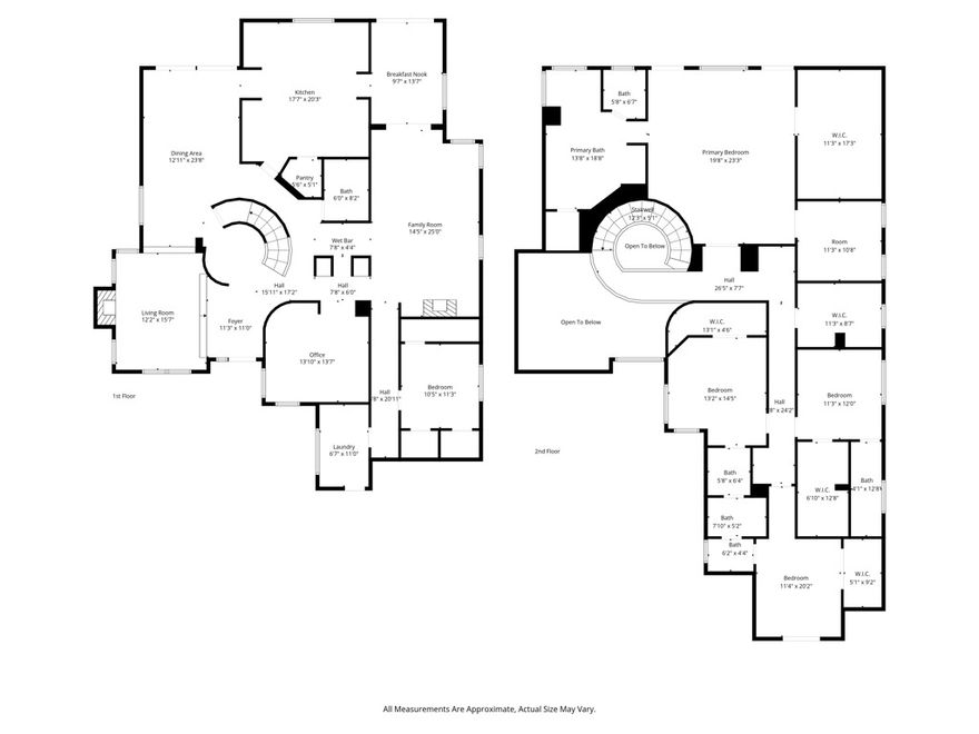 Unique opportunity with a LARGE main house (5,174sf) and a detached two story guest house (1,200sf)! Nearly a half acre, private lot with park-like grounds, pool, spa, built-in bbq, solar panels, and a 3-car garage.  Main home's first level features hardwood floors, an inviting foyer entry with grand staircase, formal living room, formal dining room, remodeled kitchen, family room, large wet bar, guest bath, office or den, laundry room, main level bedroom and full bath.  Upstairs you'll find four more bedrooms and 3 bathrooms including an expansive primary suite complete with separate sitting area and balcony.  At the rear of the property includes an additional 1,200 square foot two-story guest house with one bedroom and 1.5 baths, kitchen, and laundry too; perfect for multi-generational living, a home office or gym, or rental income. Great location just minutes from Porter Ranch Town Center, Northridge Mall, Topanga Mall, CSUN, easy 118 freeway access and more.  Imagine making memories here in your new home. Ask about rates starting at 4.75%.