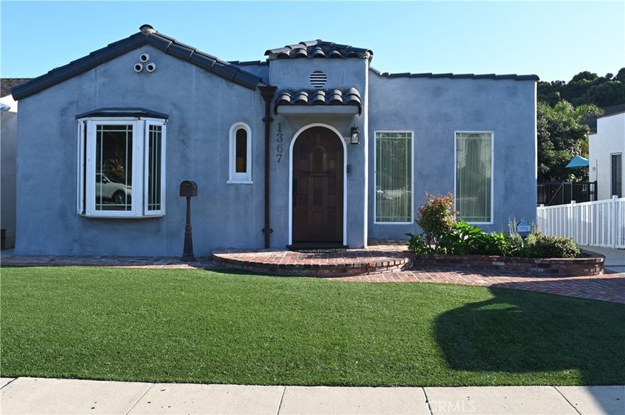 “Classic Spanish charm meets potential — 1367 W 21st St is your opportunity to own a piece of San Pedro’s architectural heritage. With 2,136 sq ft, Plus an additional 500+ sq ft bonus room for you to create your Ultimate Man Cave, Workout Gym, Wine Cellar.  All on a generous lot, with original character waiting to be refreshed, this home strikes a rare balance between vintage appeal and modern possibility. Don’t miss your chance to put your stamp on it.”