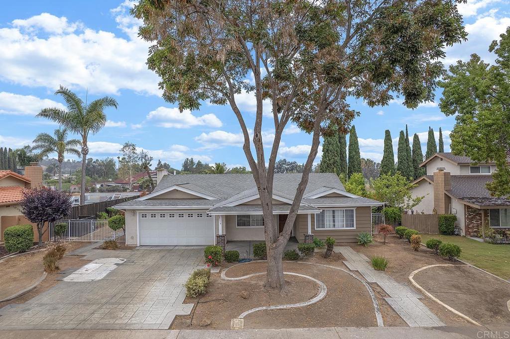 Welcome to this beautifully maintained single-story home in the heart of Bonita! Loved and cared for by the same family for nearly 20 years, this charming property features 4 bedrooms, 2 bathrooms, a spacious living room, a formal dining room, and a cozy family room with a fireplace that opens to the kitchen. With 1,932 sq. ft. of living space on a generous 10,019 sq. ft. lot, there’s plenty of room to relax and entertain. Step outside to your private retreat, complete with a sparkling pool, a charming gazebo and a very large usable backyard with unlimited possibilities—perfect for gatherings, gardening, or future expansion. The side yard offers ample RV parking, while the 2-car garage and oversized driveway provide plenty of space for additional vehicles. Located in a peaceful neighborhood, this home is close to top-rated schools, parks, shopping, and major highways, offering the ideal blend of convenience and tranquility. And with no HOA or Mello-Roos, you’ll have the freedom to truly make it your own. All it needs are your personal touches to create your dream home. Don’t miss your chance to call this Bonita gem YOUR HOME!