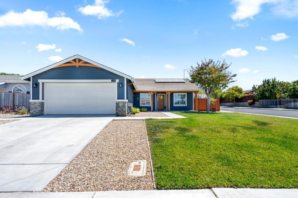 Beautifully Updated and Move In Ready! This stunning home has been thoughtfully remodeled with attention to every detail. Featuring luxury vinyl flooring throughout, plantation shutters, and all new interior doors and hardware. The bright and modern kitchen boasts granite countertops and white cabinetry, while the spacious family room offers recessed lighting and a cozy gas fireplace, perfect for entertaining or relaxing evenings in. The primary bathroom has been fully remodeled with a clean, white design, and the guest bathroom includes a double sink with a separate tub and toilet area for added convenience. All bedrooms are equipped with ceiling fans, and a brand new AC ensures year round comfort. The laundry room has been relocated indoors with permits for added functionality. A true turnkey home you wont want to miss! Bonus even close to the neighborhood park!