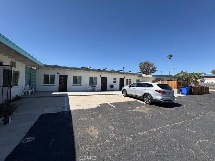 Clean, stable, located on a visible corner with a five years new roof & solar panels. Clean property with open parking and turn key stable operation. Two buildings with two units on water heater and four units on a tankless water heater. Great unit mix with two enclosed patios. Priced to sell in a high demand quiet part of the city. With high rents and low in place expenses, its a great hands off investments for any entry level or seasoned investor.