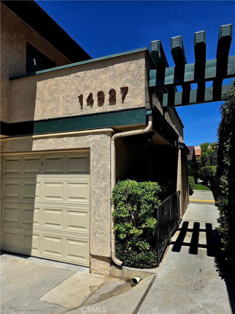 Great opportunity for a starter home in a small quiet complex. This 2-bedroom 2 bath condo has no one above or below you. Entry level with a good-sized private patio for entertaining. Living room with a fireplace and dining area that leads into the galley kitchen. Bathroom off the kitchen for guests Recently replaced HVAC will keep you cool. Garage parking spot and a nice pool and hot tub area really round out a good opportunity for home ownership!