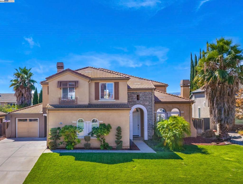 Experience modern California living in this 5-bedroom, 3-bath smart home in Antioch’s desirable Laurel Ridge neighborhood. Extensively upgraded between 2023–2024, this residence blends comfort, technology, and style for today’s lifestyle. Smart home features include motorized blinds, a Lockly front door lock, integrated Bose surround sound, WiFi switches, and pre-wiring for a projector-ready home theater. Energy efficiency is maximized with a 2023 solar system and a Level 2 EV charger in the garage. The kitchen offers newly resurfaced cabinets, a walk-in pantry, and abundant storage, flowing seamlessly into open living and dining spaces. Engineered hardwood floors tie the design together. Upstairs, the expansive primary suite features a fireplace sitting area, spa-inspired bath with soaking tub and dual vanities, plus two custom walk-in closets. The large backyard invites California’s indoor-outdoor lifestyle, with space for entertaining, play, or future enhancements like a pool. With fresh interior paint, upgraded finishes, and thoughtful technology throughout, this home is both practical and luxurious. Conveniently located near shopping, dining, Highway 4, and the scenic California Delta.