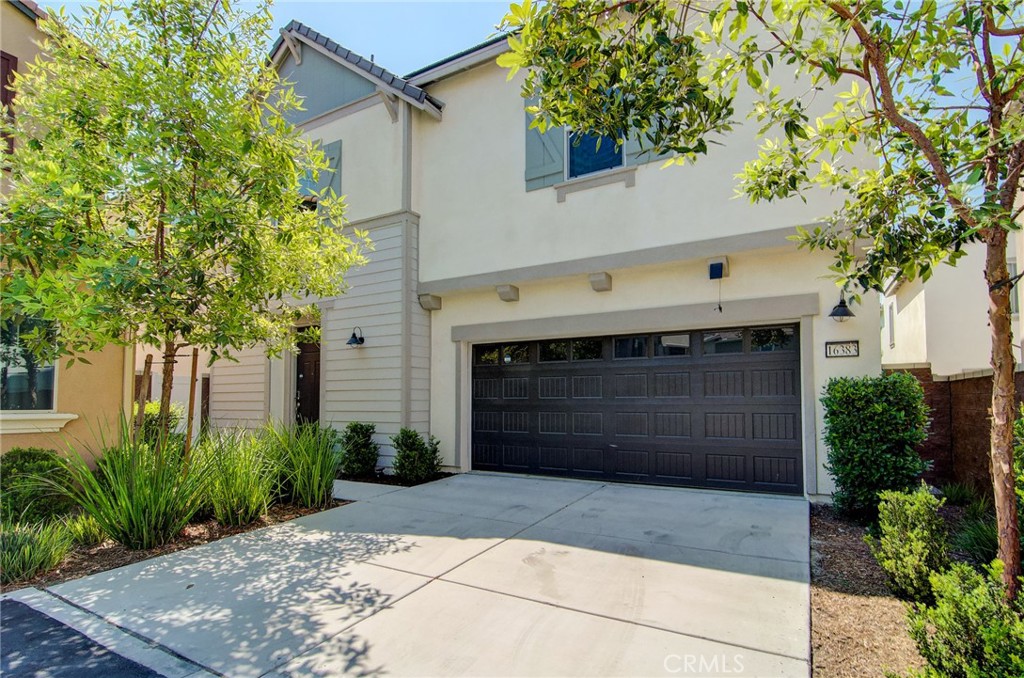 Fantastic purchase opportunity on this spacious, turnkey 4 br 3 ba home located in the "Preserves at Chino" with desirable floor plan featuring a downstairs bedroom & bath and energy saving solar. Built in 2022, tile roof, living/ great room with abundant windows, chef's kitchen with quartz center island with overhang & bar seating, ample cabinets and stainless steel appliances, dining area, sliding doors leading to backyard, one bedroom and a full bathroom downstairs, recessed lighting throughout, under stairs storage closet, large upstairs loft area perfect for office/ den or kid's play area, large primary bedroom, primary bath with separate tub & shower, dual sink vanity and walk-in closet, 2 additional bedrooms upstairs, hallway full bathroom with dual sink vanities and bath tub, laundry room conveniently located upstairs, forced air heating and central air conditioning, tankless water heater, 2 car attached garage with direct access & EV charger, low maintenance backyard, full driveway, and solar panels for energy savings (leased). Well planned master community of "The Preserves at Chino" with inviting HOA amenities including pool, spa, gym, BBQ, picnic area and dog park. Don't miss out!